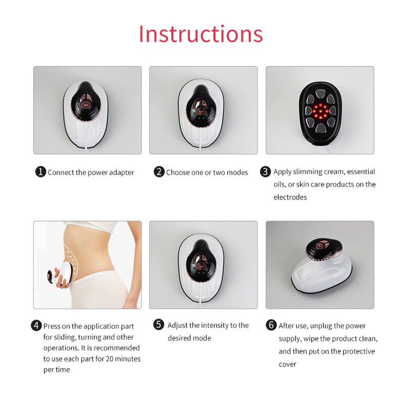 Handheld Body Firming Machine - Home Use Fat Burning Cellulite Reducer