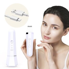Ultrasonic Peeling Spatula - Professional Salon Sonic Facial Scrubber