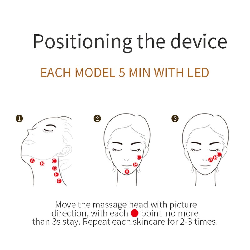 Ion Ultrasound Facial Spatula - Electric Sonic Cleaning Face Peeling Tool