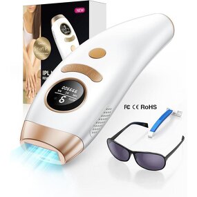 IPL Hair Removal Device - Hand Held Ice-Cooled 999999 Flashes Whole Body