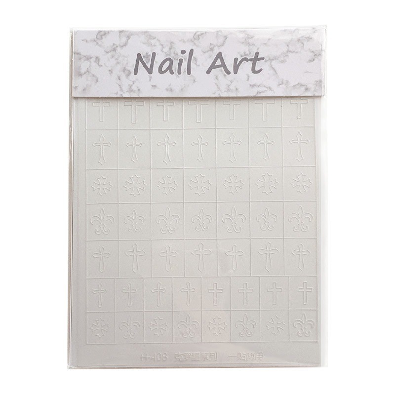 Nail Stencil Supplier - Transparent Hollow Spray Painting Template