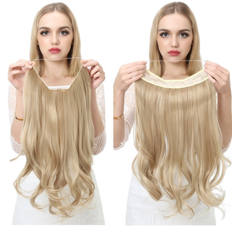 Synthetic Hair Extensions Factory - Invisible Wire Ombre Private Label