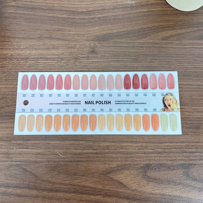 Nail Color Chart Supplier - Acrylic Gel Polish Display Board Storage