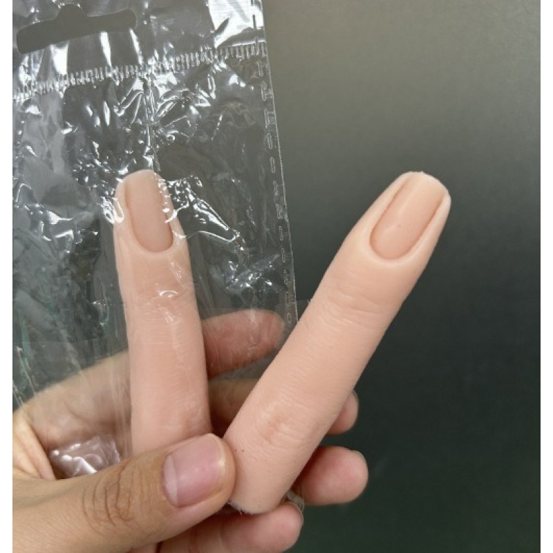 Nail Training Finger Factory - Silicone Bendable Practice Mannequin