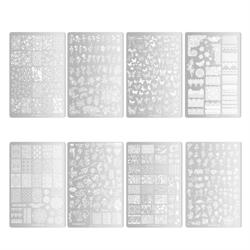 Nail Stamp Plate Factory - Stainless Steel Stamping Plate Patterns