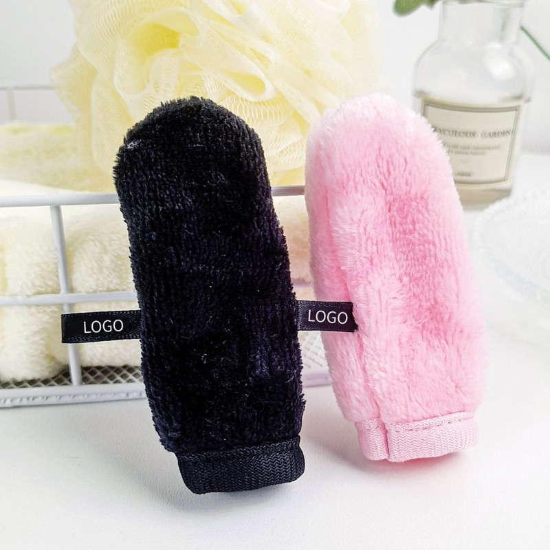 Makeup Remover Cloth Supplier - Reusable Flannel Finger Cover Mitten