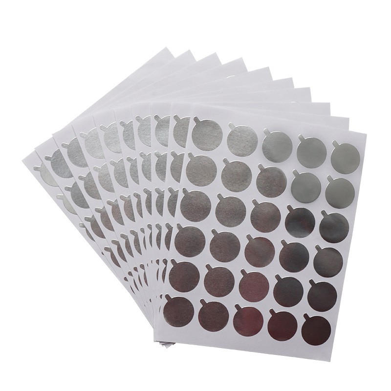Eyelash Glue Pads Supplier - 300pcs Foil Sticker Glue Holder Pallet Paper
