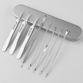 Blackhead Remover Tool Factory - 8pcs Stainless Steel Acne Extraction Kit
