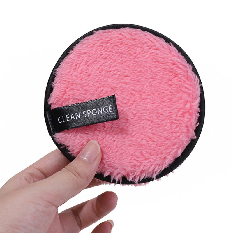 Microfiber Makeup Remover Pads Factory - Custom Logo Washable Cotton Powder Magic Remover