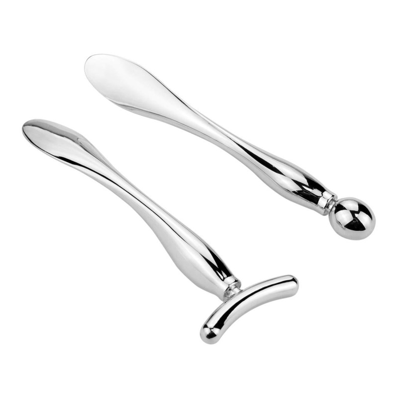 Cosmetic Spatula Supplier - 10cm Gold Eye Cream Massage Sticks