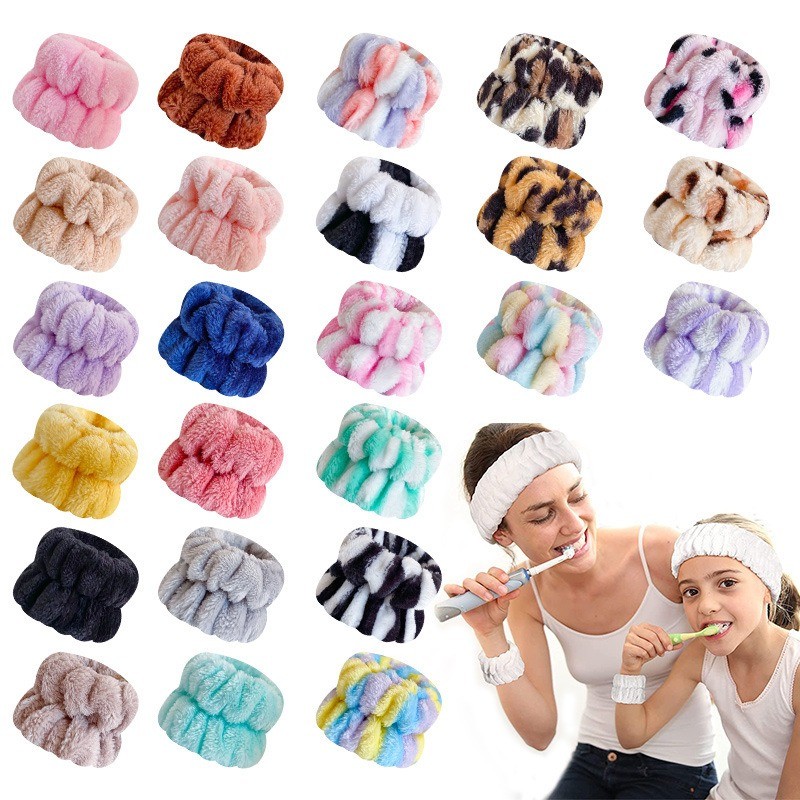 Facial Headband Supplier - Plush Fashionable Spa Wash Headband