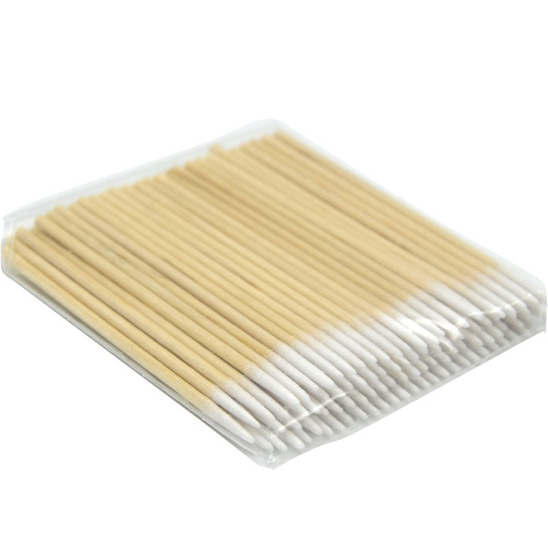 Wooden Cotton Swabs Supplier - Tattoo Microblading Cosmetic Applicator Sticks