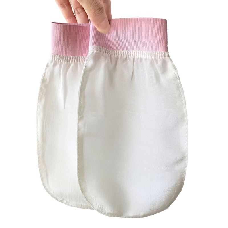 Silk Exfoliating Gloves Manufacturer - 100% Pure Turkish Raw Silk Gloves