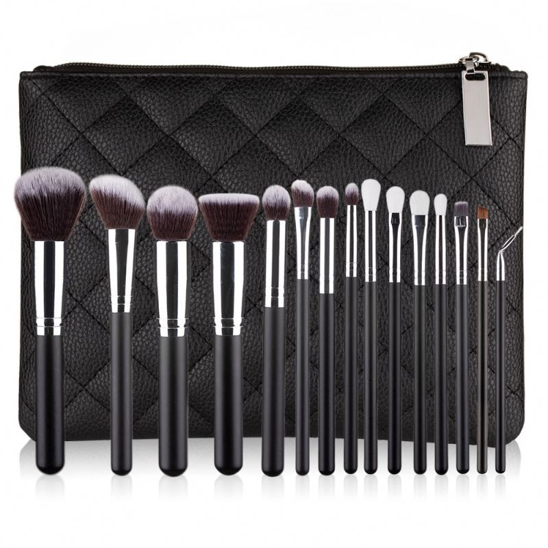 Makeup Brush Set Manufacturer - 15pcs Professional Cosmetics Brushes