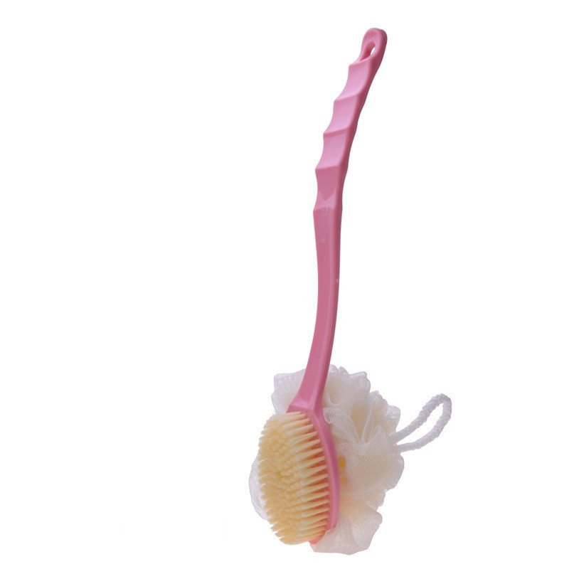 Bath Brush Manufacturer - Double Sided Long Handle Back Scrubber