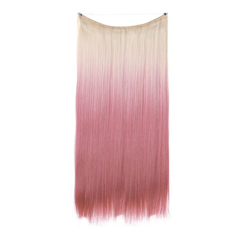 Halo Hair Extensions Manufacturer - Invisible Wire Human Hair One Piece