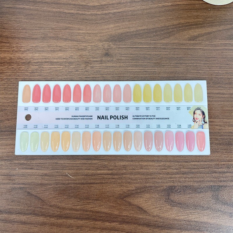 Nail Color Chart Supplier - Acrylic Gel Polish Display Board Storage
