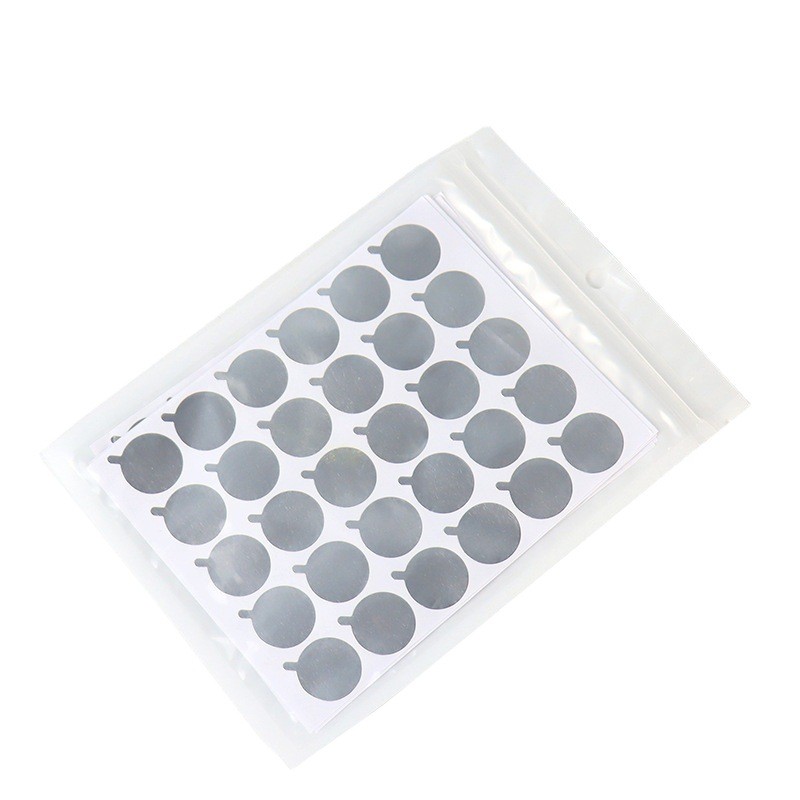 Eyelash Glue Pads Supplier - 300pcs Foil Sticker Glue Holder Pallet Paper