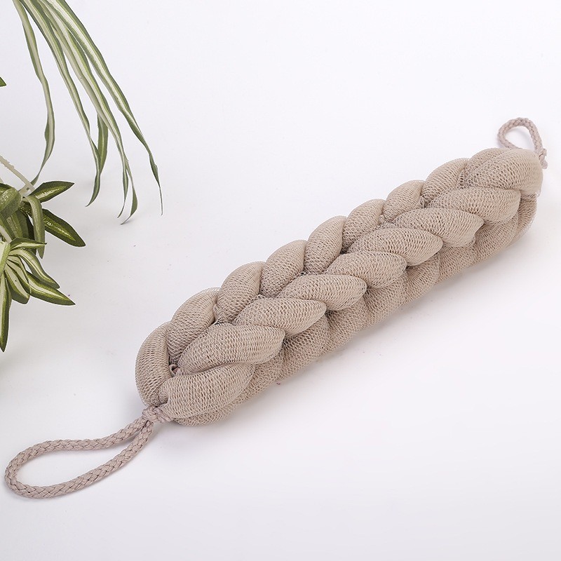 Bath Sponge Manufacturer - Long Stretch Back Scrubber Exfoliating Belt