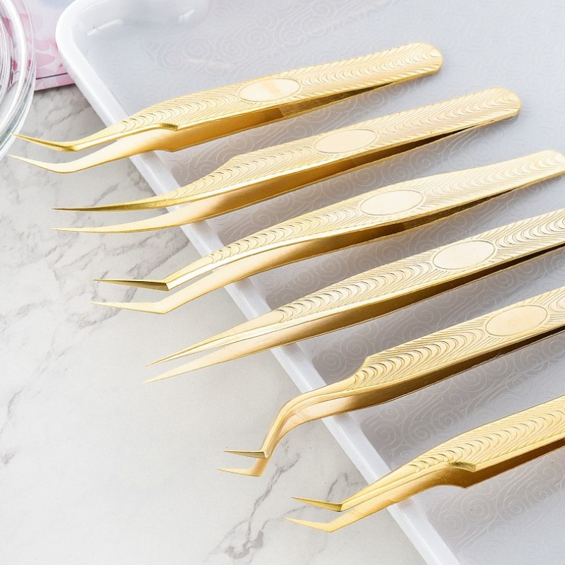 Eyelash Tweezers Supplier - High Precision Stainless Steel Lash Clip