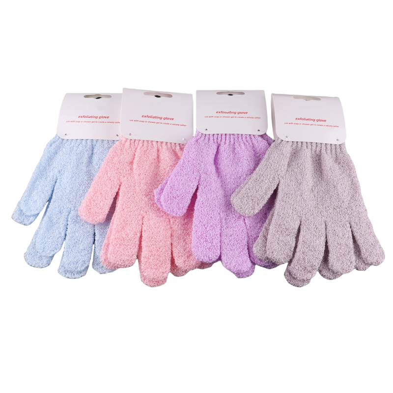 Loofah Mitt Factory - Nylon Exfoliating Body Scrubber Gloves