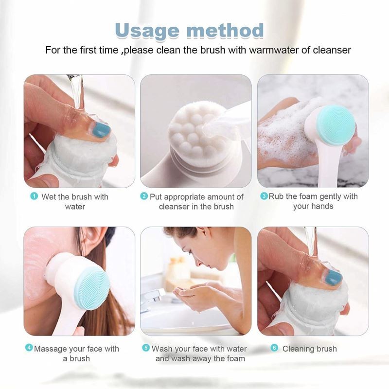 Silicone Brush Supplier - Soft Comfortable Face Cleansing Brush