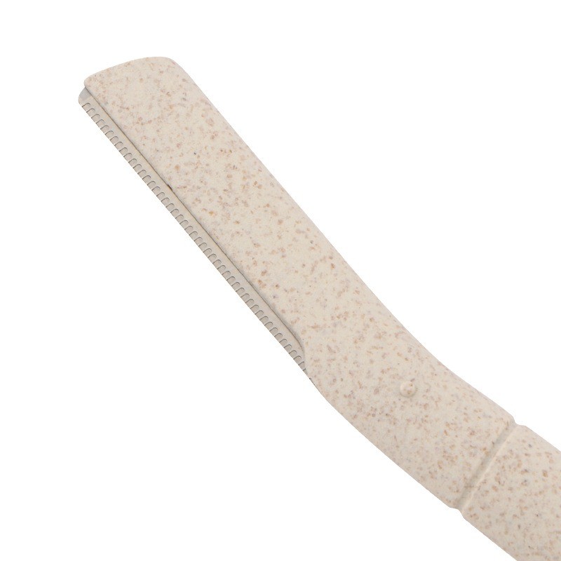 Eco Eyebrow Trimmer Factory - Wheat Straw Biodegradable Facial Razor