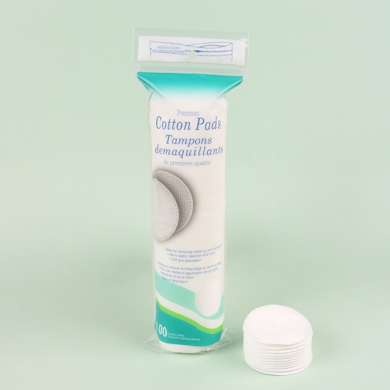 Cotton Pads Manufacturer - 100pcs Disposable Facial Makeup Remover Pads
