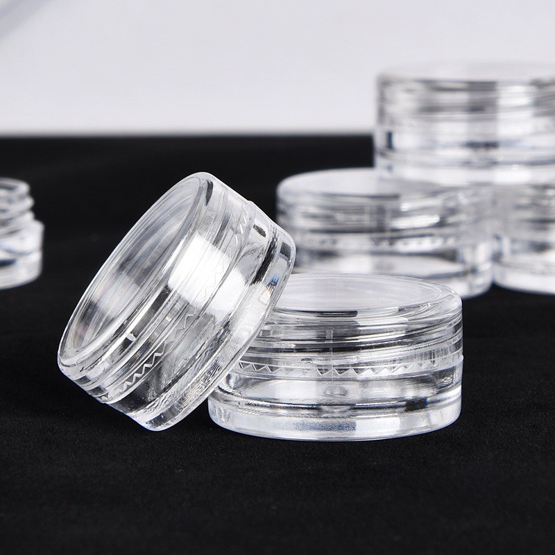 Cream Jar Manufacturer - Transparent Plastic Sample Cosmetic Bottle Custom