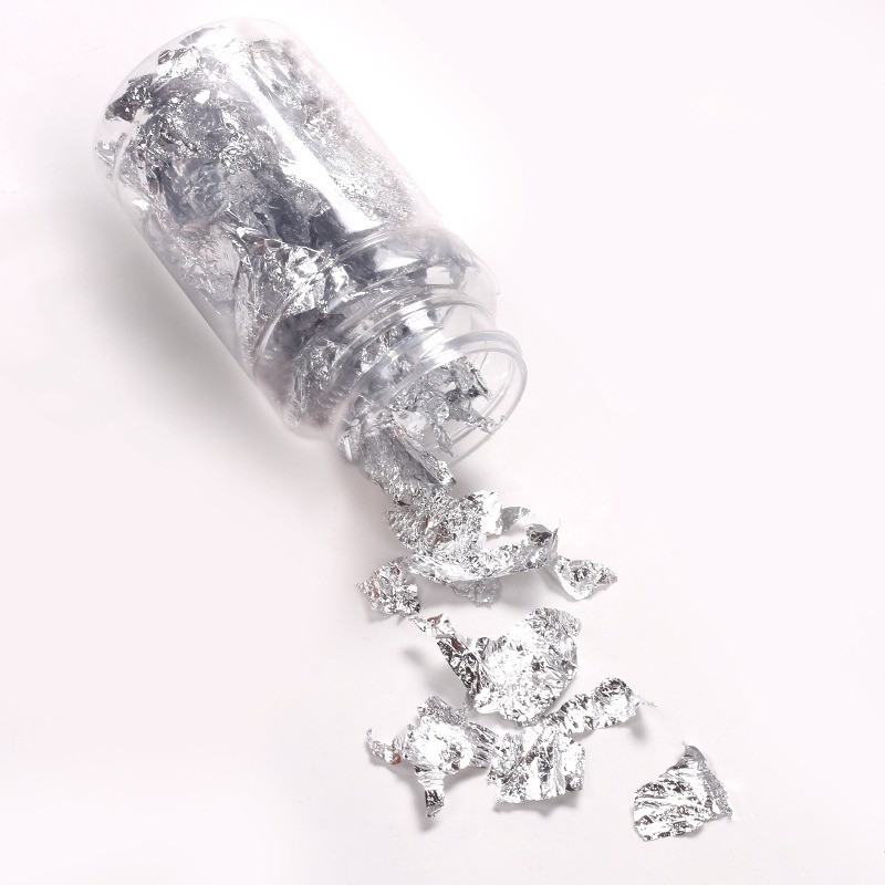 Nail Foils Factory - Holographic Gold Leaf Art Craft Stickers