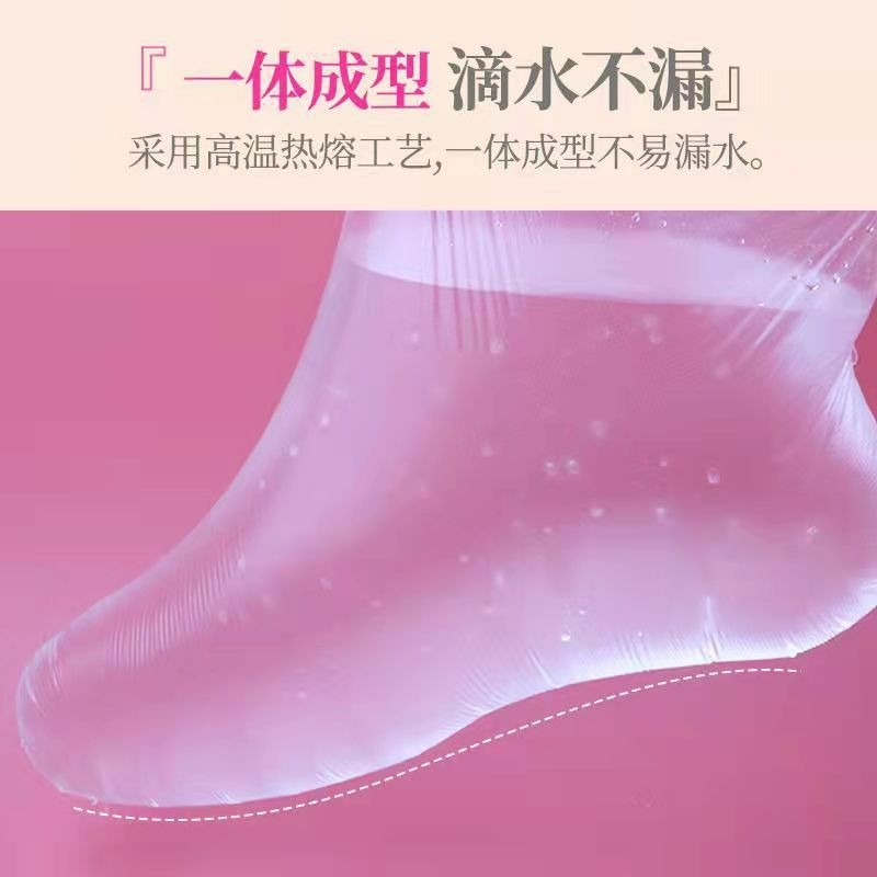Paraffin Wax Liners Supplier - 100pcs Plastic Foot Therapy Booties