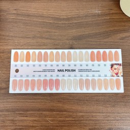 Nail Color Chart Supplier - Acrylic Gel Polish Display Board Storage
