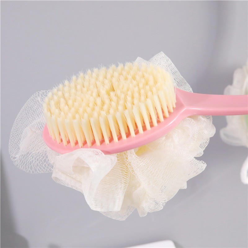 Bath Brush Manufacturer - Double Sided Long Handle Back Scrubber