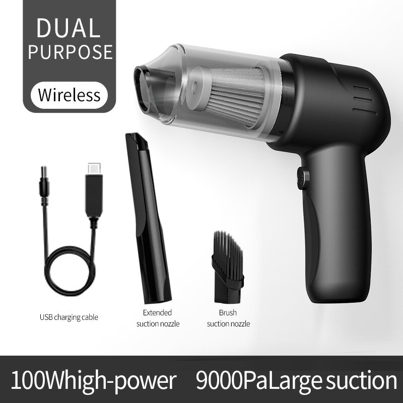 Vacuum Cleaner Manufacturer - High-Power 3500Pa Wireless Rechargeable Handheld Car Portable for Wet and Dry Cleaning