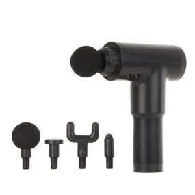 Massage Gun Manufacturer - Factory Price Portable 6-Head ABS with Heat Feature, Handheld Deep Tissue Tool
