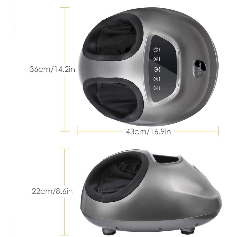 Foot Massager Machine Manufacturer - ABS Plastic Electric Reflexology Leg Wudu Foot Washer for Enhancing Blood Circulation