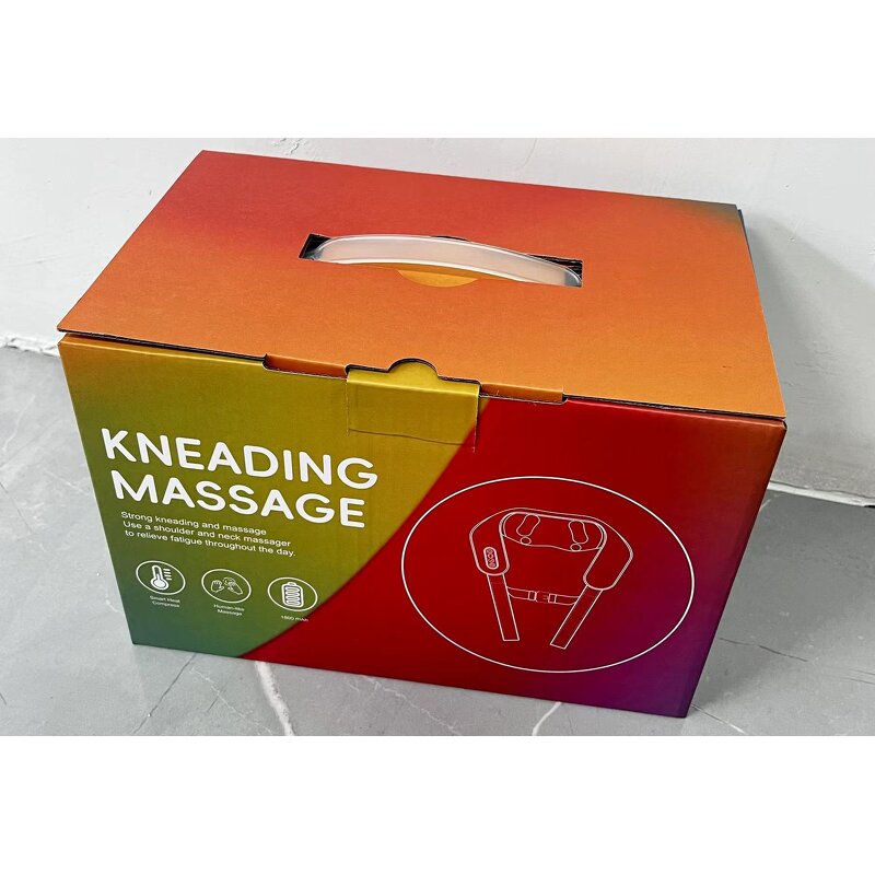 Neck and Shoulder Massager Manufacturer - Smart Rechargeable Shiatsu with Heating Control for Back Pain Relief Electric Physiotherapy