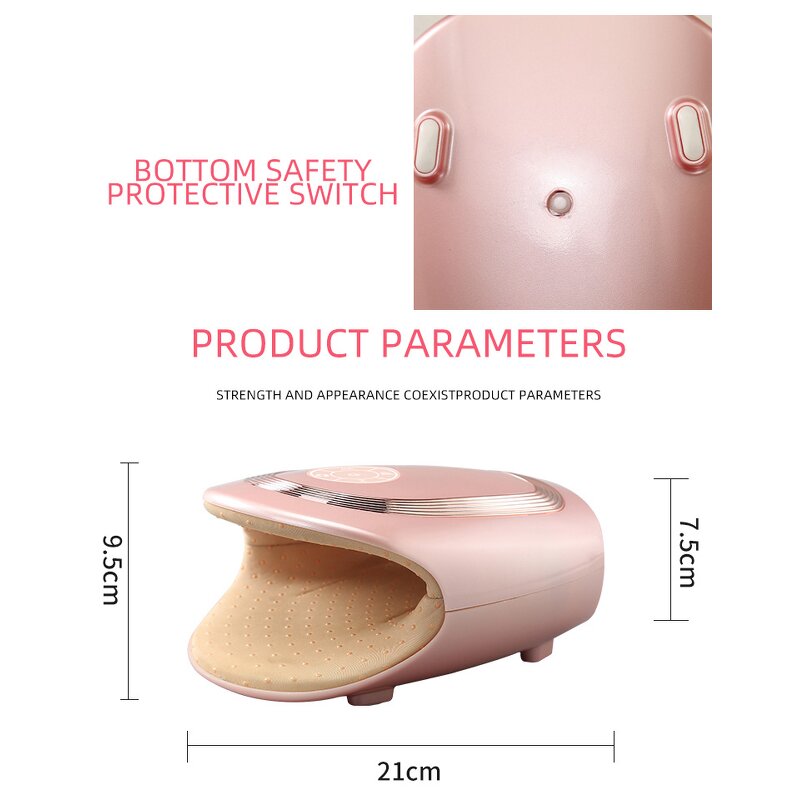 Hand Massager Manufacturer - Mini Palm Vibrator Therapy Automatic Electric Finger