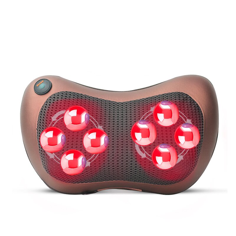 Massage Pillow Manufacturer - Portable Shiatsu Heating Electric for Cervical Neck Waist & Back at Home