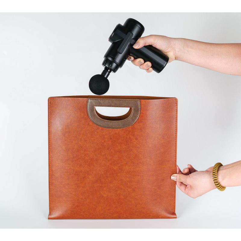 Massage Gun Manufacturer - Mini 6-Speed Fascia with 1200mAh Battery & 4 Heads - OEM ODM