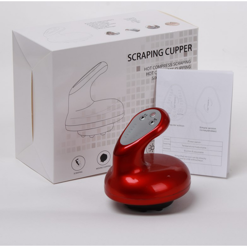 Cupping Therapy Device Manufacturer - Hot Selling 9-level Red Light Heating Intelligent Electric Vacuum