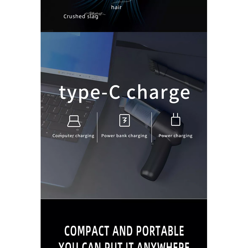 Vacuum Cleaner Manufacturer - Home Handheld USB Rechargeable Premium Professional