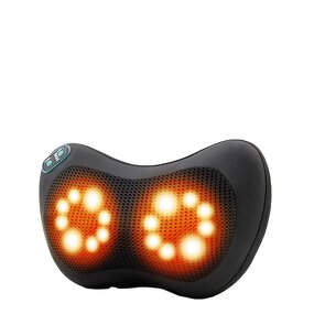 Massage Cushion Manufacturer - Electric Full Body Deep Tissue Shiatsu with Infrared for Car Seat, Model 8210