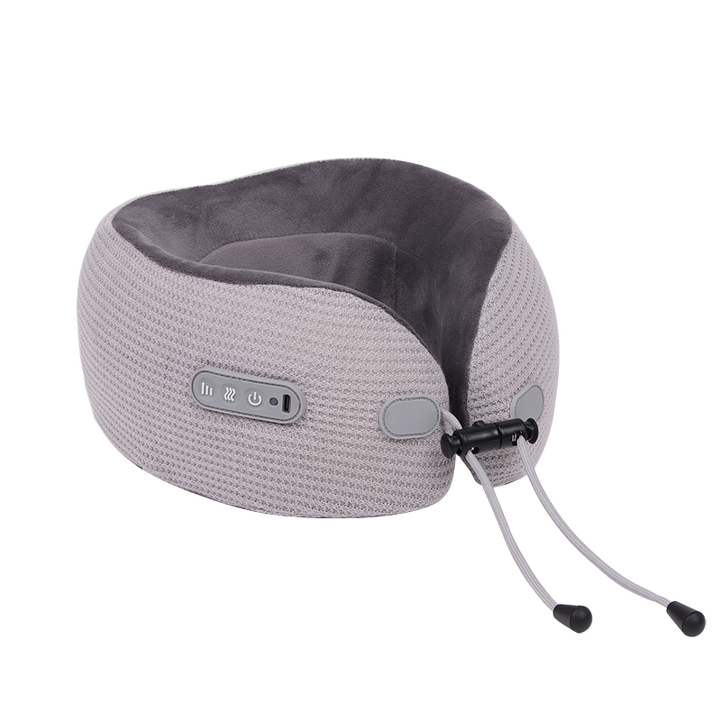 Neck Massager Manufacturer - U Shaped Kneading Travel Pillow for Car and Home, Rechargeable