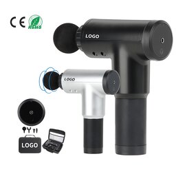 Massage Gun Manufacturer - Professional Plastic Body Deep Muscle with 4 Attachments - Factory Price