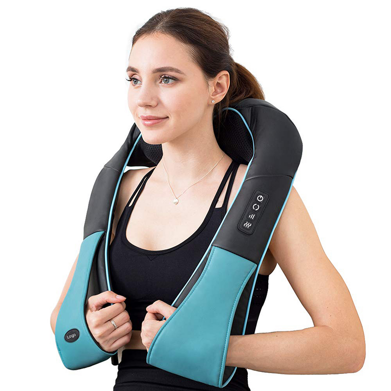 Neck and Shoulder Massager Manufacturer - Electric for Muscle Pain Relief with 3d Deep Kneading Shiatsu & Heat