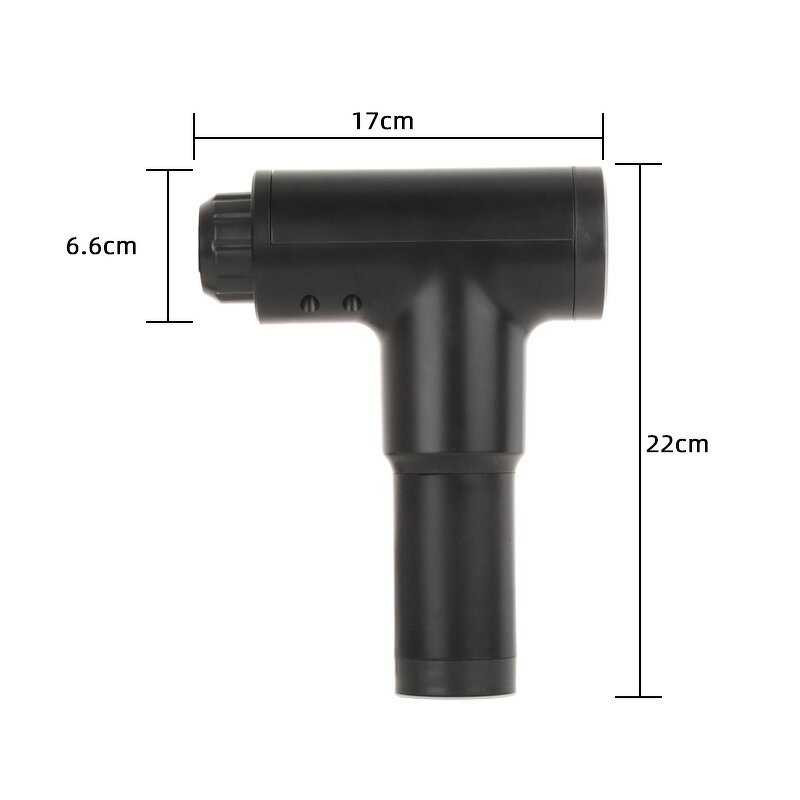 Massage Gun Manufacturer - Cordless Handheld Percussion Deep Muscle Plastic with 4 Massage Heads