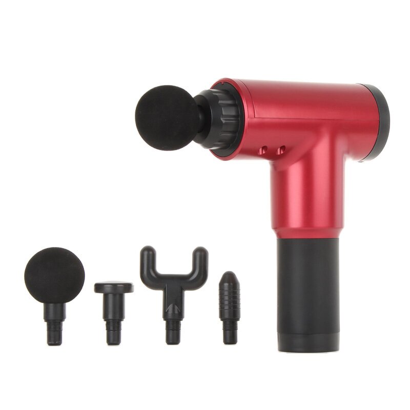 Massage Gun Manufacturer - Cordless Handheld Percussion Deep Muscle Plastic with 4 Massage Heads