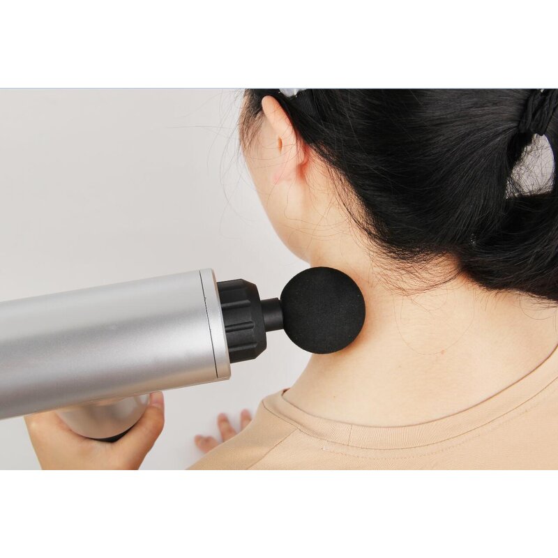 Massage Gun Manufacturer - Professional Plastic Body Deep Muscle with 4 Attachments - Factory Price