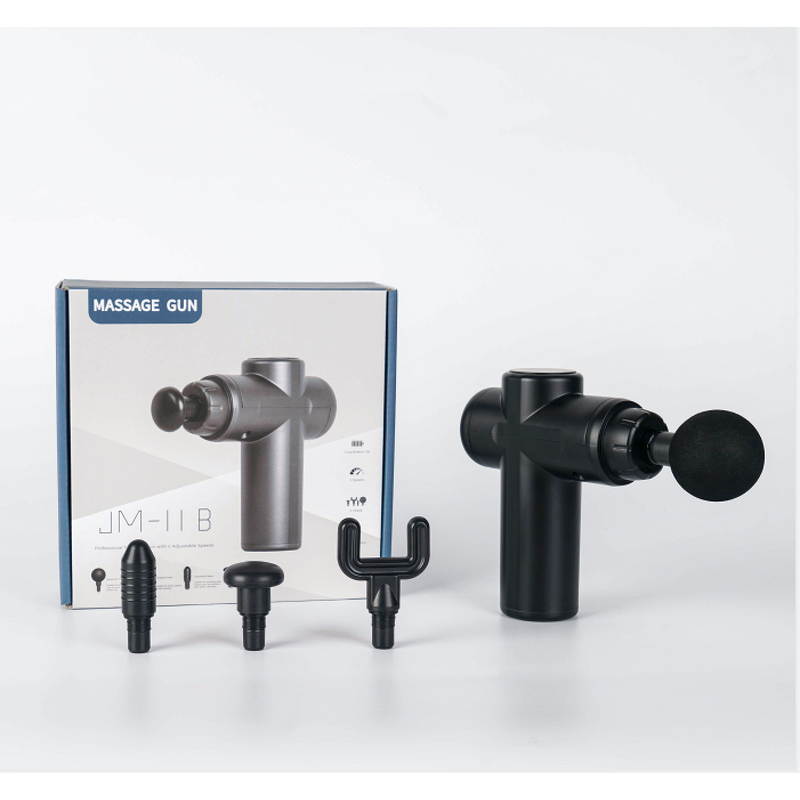Massage Gun Manufacturer - Mini 6-Speed Fascia with 1200mAh Battery & 4 Heads - OEM ODM